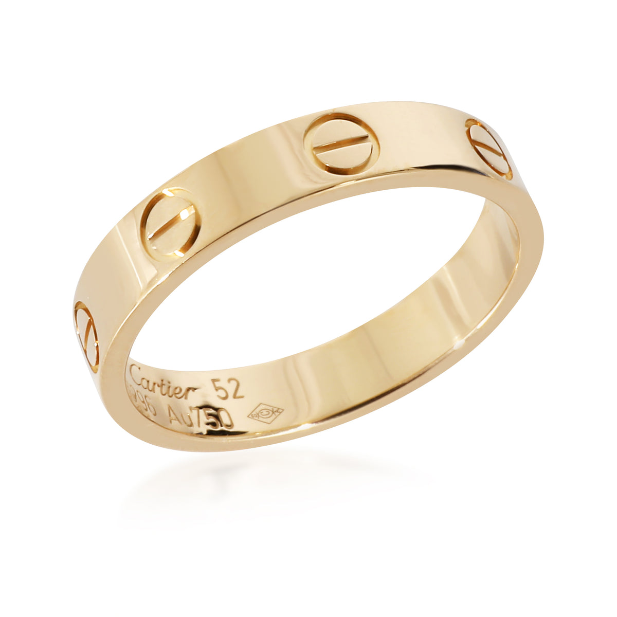 Cartier Love Wedding Band in 18K Yellow Gold