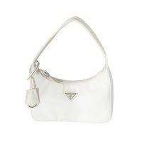 Prada White Re-Nylon Re-Edition 2000 Mini Bag