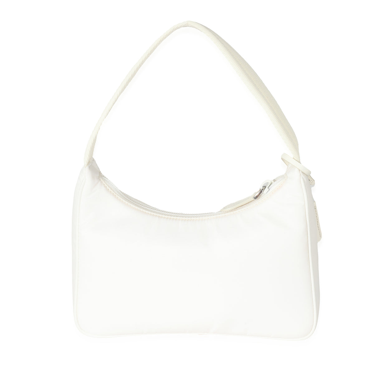 Prada Re-Edition 2000 Nylon Mini Bag White in Nylon with Silver-tone - US