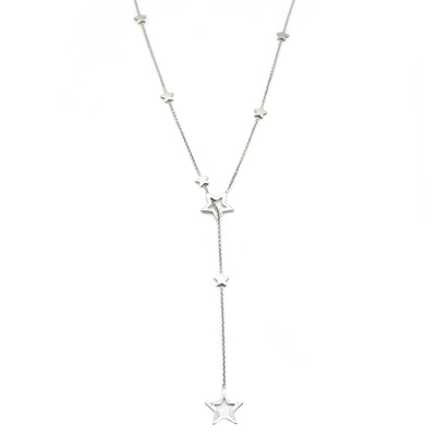 Tiffany & Co.Tiffany & Co. Lariat Star Necklace in Sterling Silver