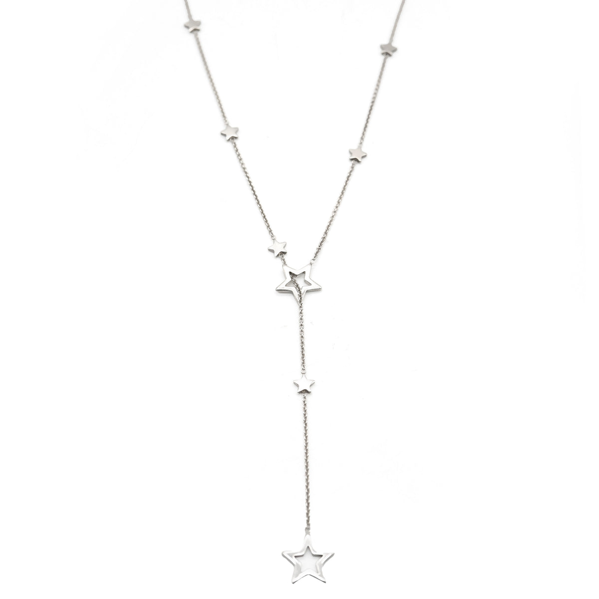 Tiffany & Co.Tiffany & Co. Lariat Star Necklace in Sterling Silver