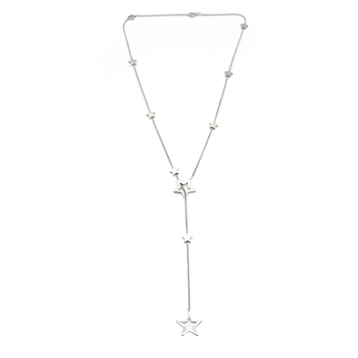 Tiffany & Co.Tiffany & Co. Lariat Star Necklace in Sterling Silver