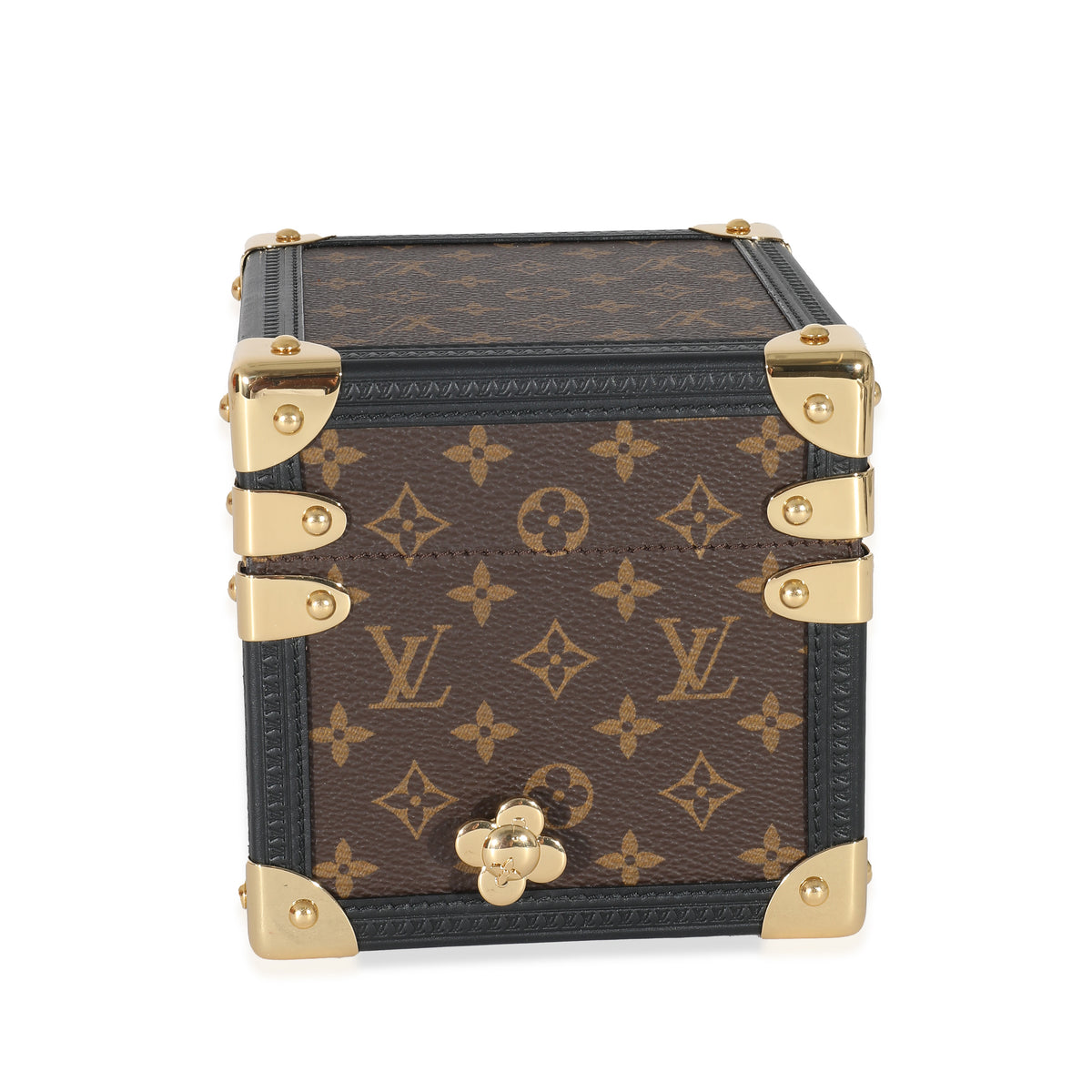 Authentic Louis Vuitton Vivienne Monogram LV Bracelet Gold Luxury Accessory