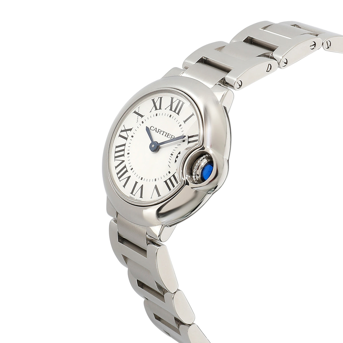 Cartier Ballon Bleu W69010Z4 Womens Watch in  Stainless Steel