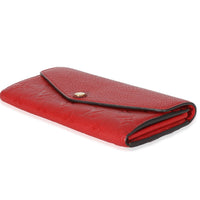 Louis Vuitton Cerise Monogram Empreinte Sarah Wallet