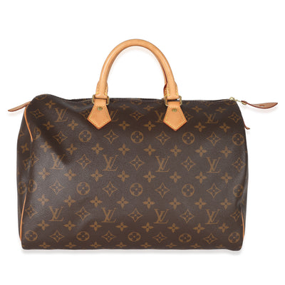 Louis Vuitton Monogram Canvas Speedy 35