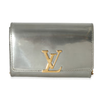 Louis Vuitton Silver Leather Louise PM