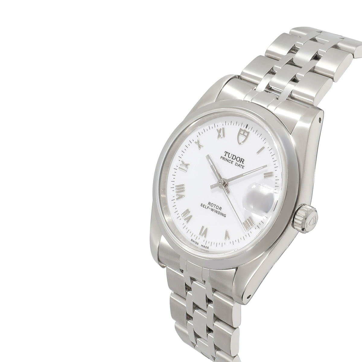 Tudor Prince Date 74000N Unisex Watch in  Stainless Steel