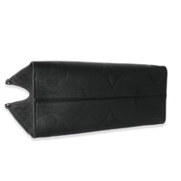 Louis Vuitton Black Monogram Empreinte Giant Onthego MM 