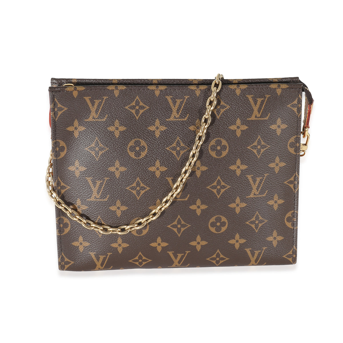 louis vuitton canvas backpack pouch Louis Vuitton Monogram Canvas Toiletry Pouch On Chain | myGemma