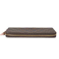 Louis Vuitton Damier Ebene Canvas Clemence Wallet