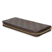 Louis Vuitton Damier Ebene Canvas Clemence Wallet