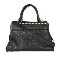 Louis Vuitton Black Monogram Empreinte Vosges MM