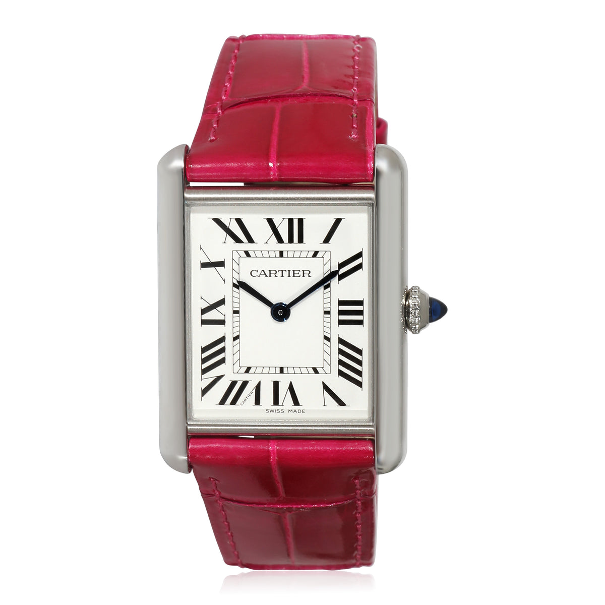 Cartier Tank Must WSTA0041 Unisex Watch in  Stainless Steel