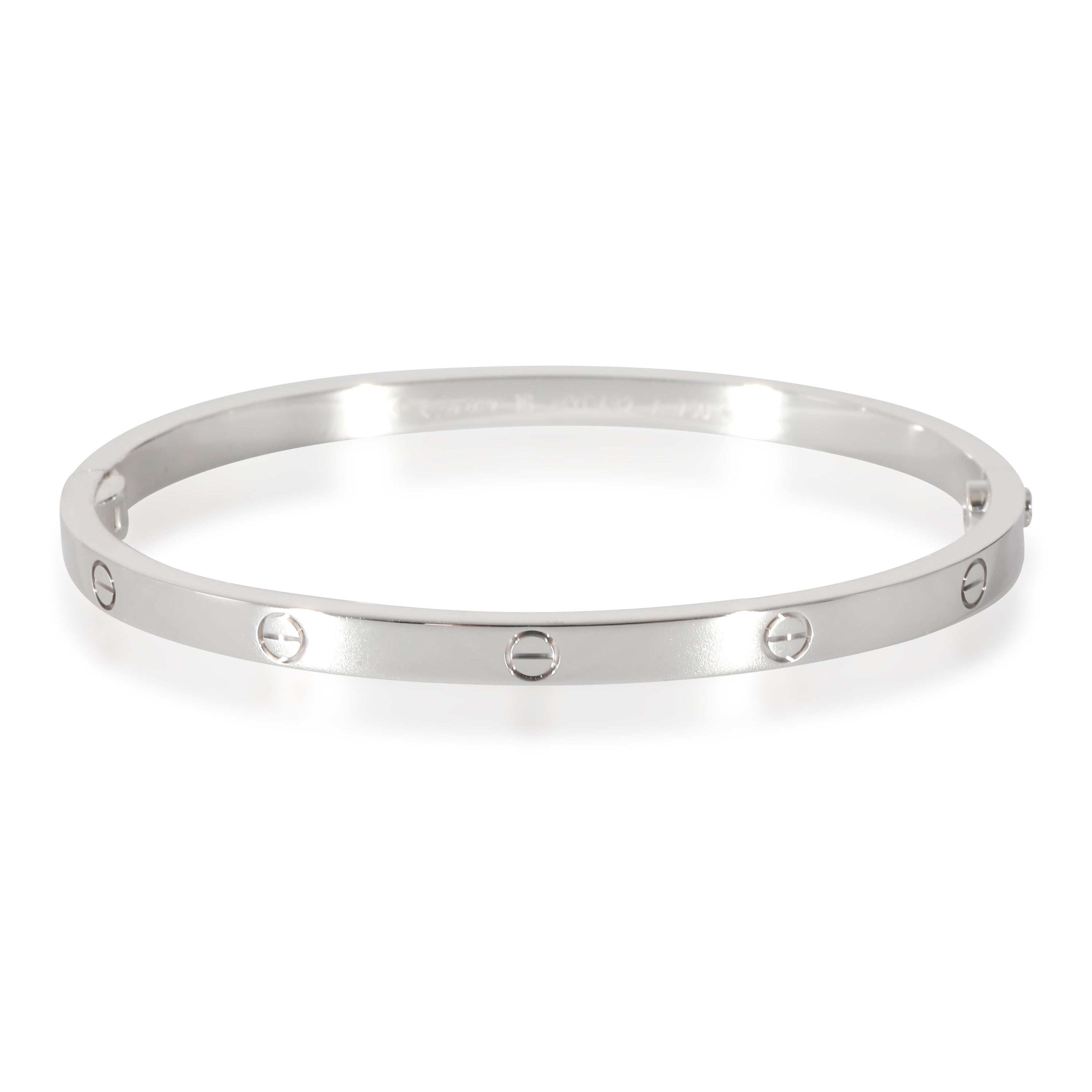 Cartier Love Bracelet Small Model White Gold myGemma QA