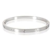 Cartier Love Bracelet, Small Model (White Gold)