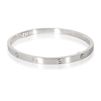 Cartier Love Bracelet, Small Model (White Gold)