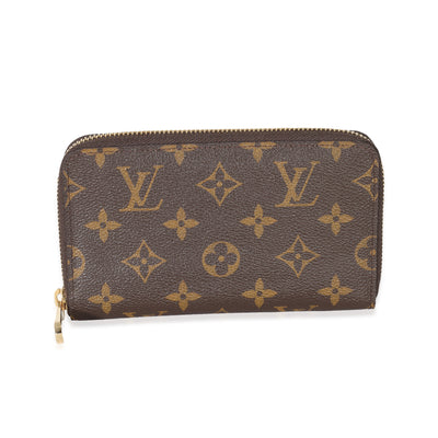 Louis Vuitton Monogram Canvas Zippy Compact Wallet