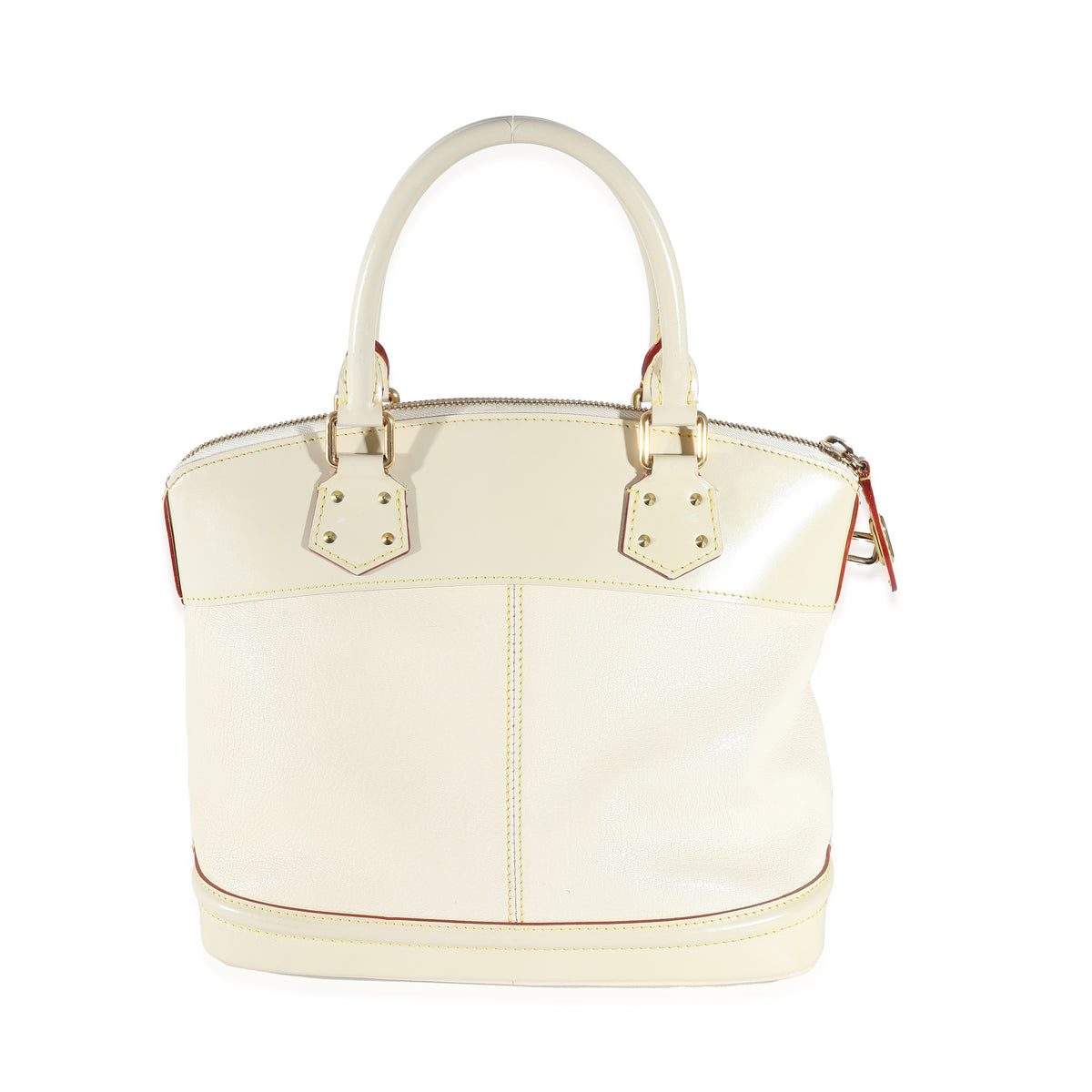 Louis Vuitton White Leather Suhali Lockit PM