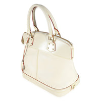 Louis Vuitton White Leather Suhali Lockit PM