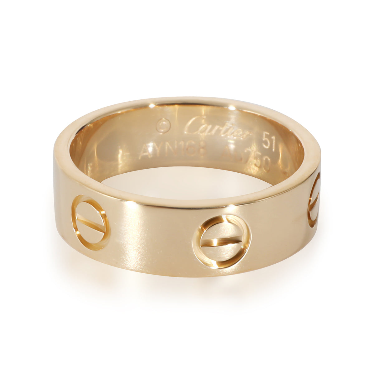 Cartier Love Ring in 18k Yellow Gold