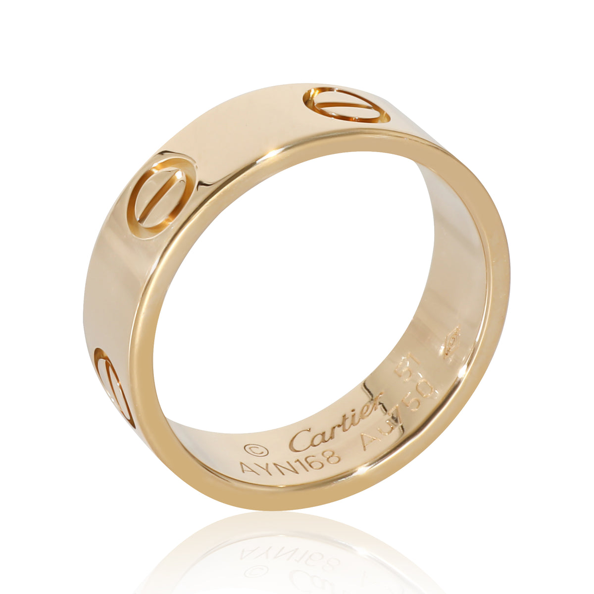 Cartier Love Ring in 18k Yellow Gold