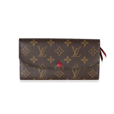 Louis Vuitton Fuchsia Monogram Canvas Emilie Wallet