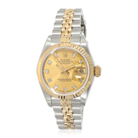 Rolex Datejust 69173 Womens Watch in 18k Yellow Gold/Steel