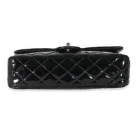 Chanel Black Patent Medium Classic Double Flap Bag