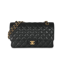 Chanel Black Caviar Medium Classic Double Flap Bag