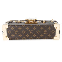 Louis Vuitton Creme Monogram Canvas Petite Malle