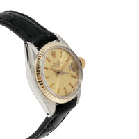 Rolex Date 6917 Womens Watch in 18k Stainless Steel/Yellow Gold