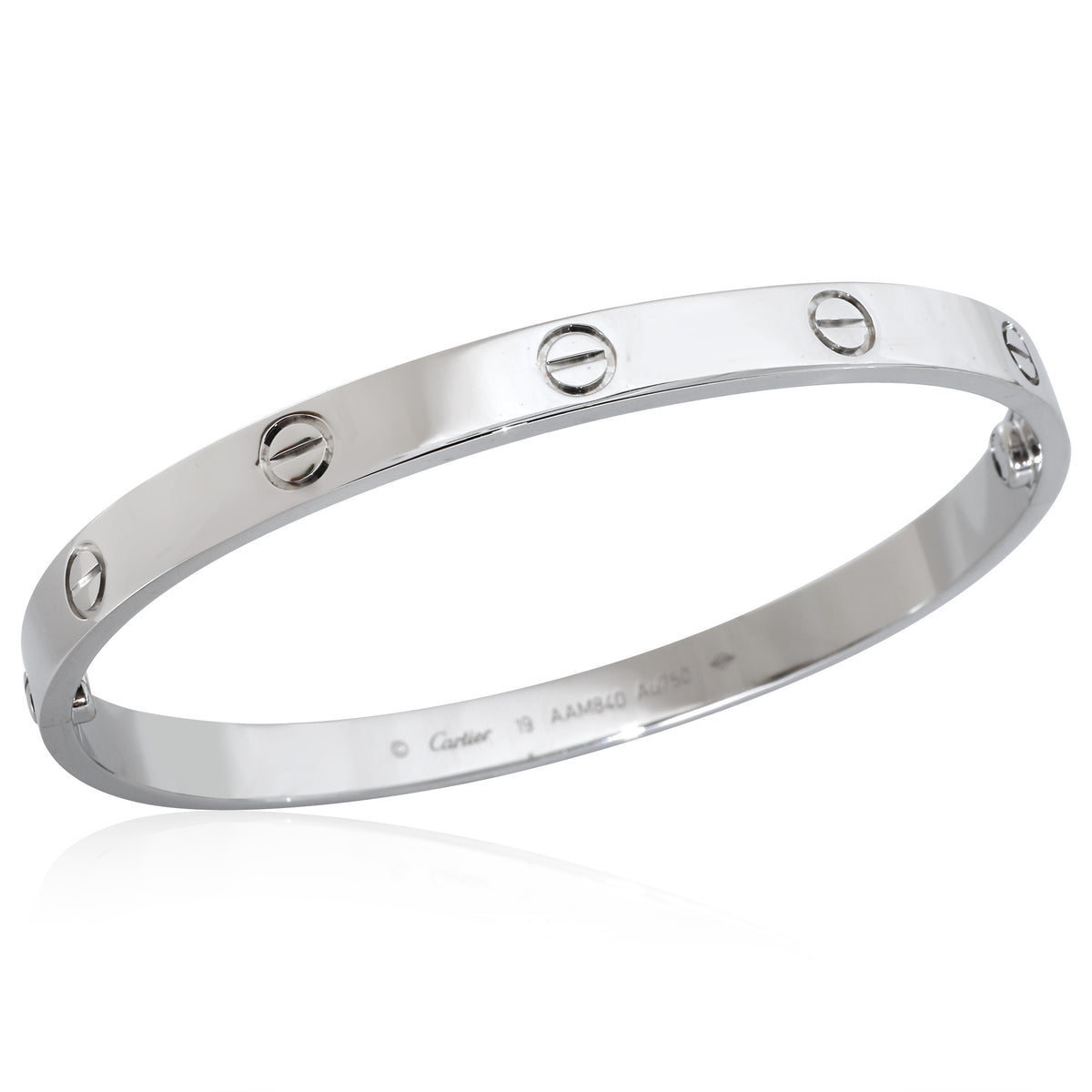 Cartier Love Bracelet (White Gold)