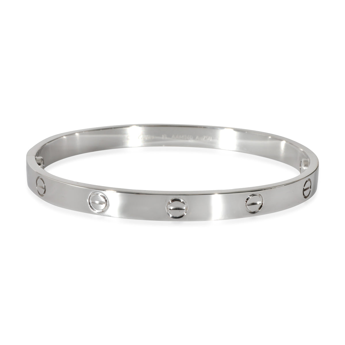 Cartier Love Bracelet (White Gold)