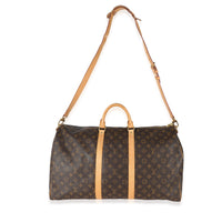 Louis Vuitton Monogram Canvas Keepall Bandouliere 55