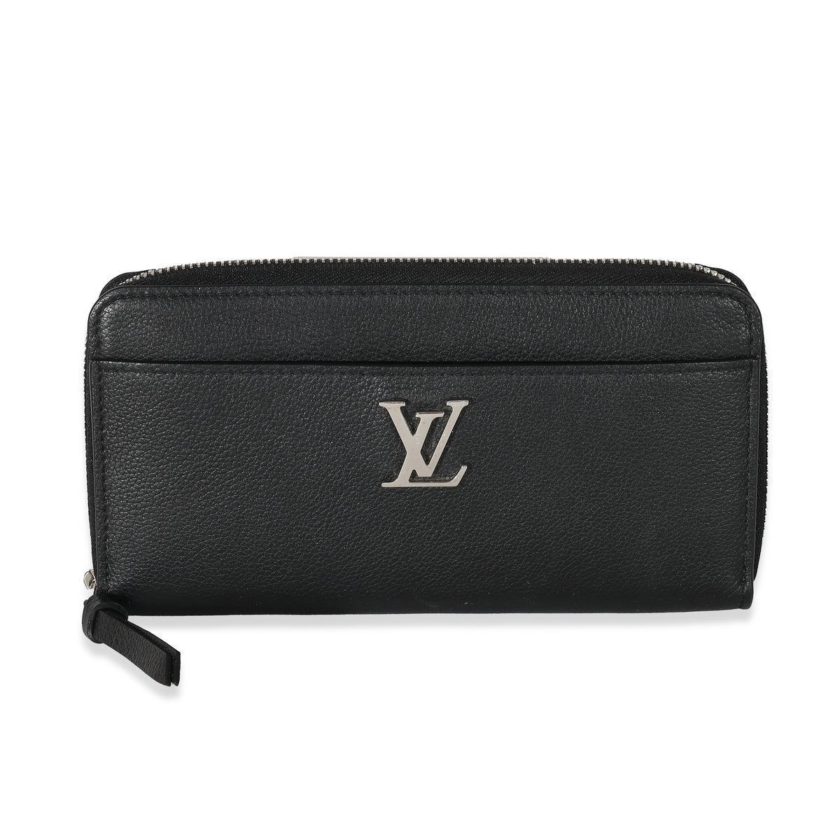 Louis Vuitton Black Supple Calf Leather Lockme Zippy Wallet, myGemma, SG
