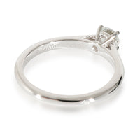 Cartier 1895 Engagement Ring in  Platinum G VS1 0.41 CTW