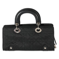 Christian Dior Black Nylon East West Lady Dior