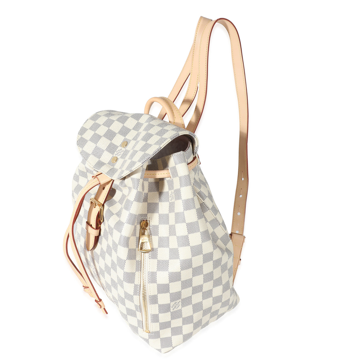 Louis Vuitton Damier Azur Canvas Sperone Backpack | myGemma