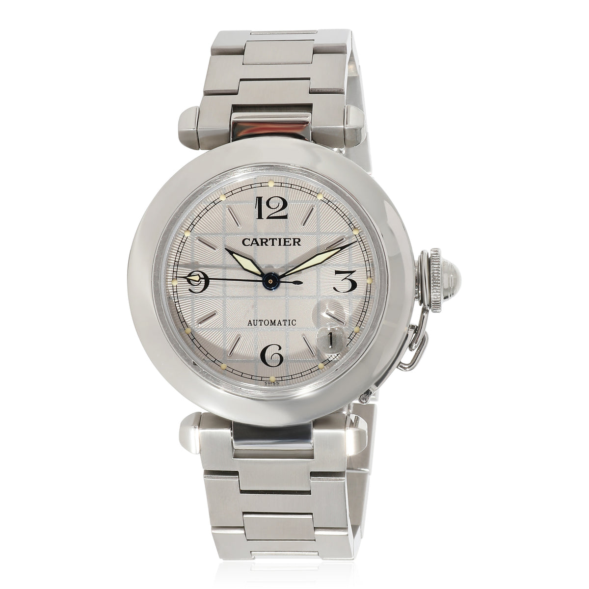 Cartier Pasha C W31023M7 Unisex Watch in  Stainless Steel