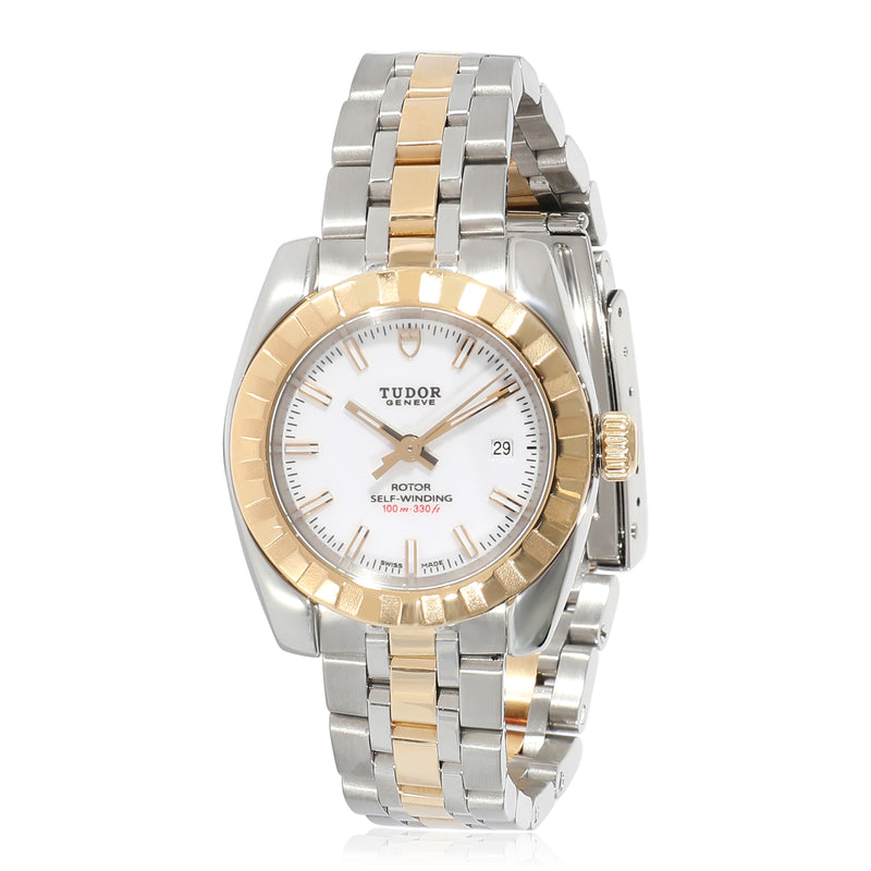 Tudor Classic 22013 Women's Watch in 18kt Stainless Steel/Yellow Gold