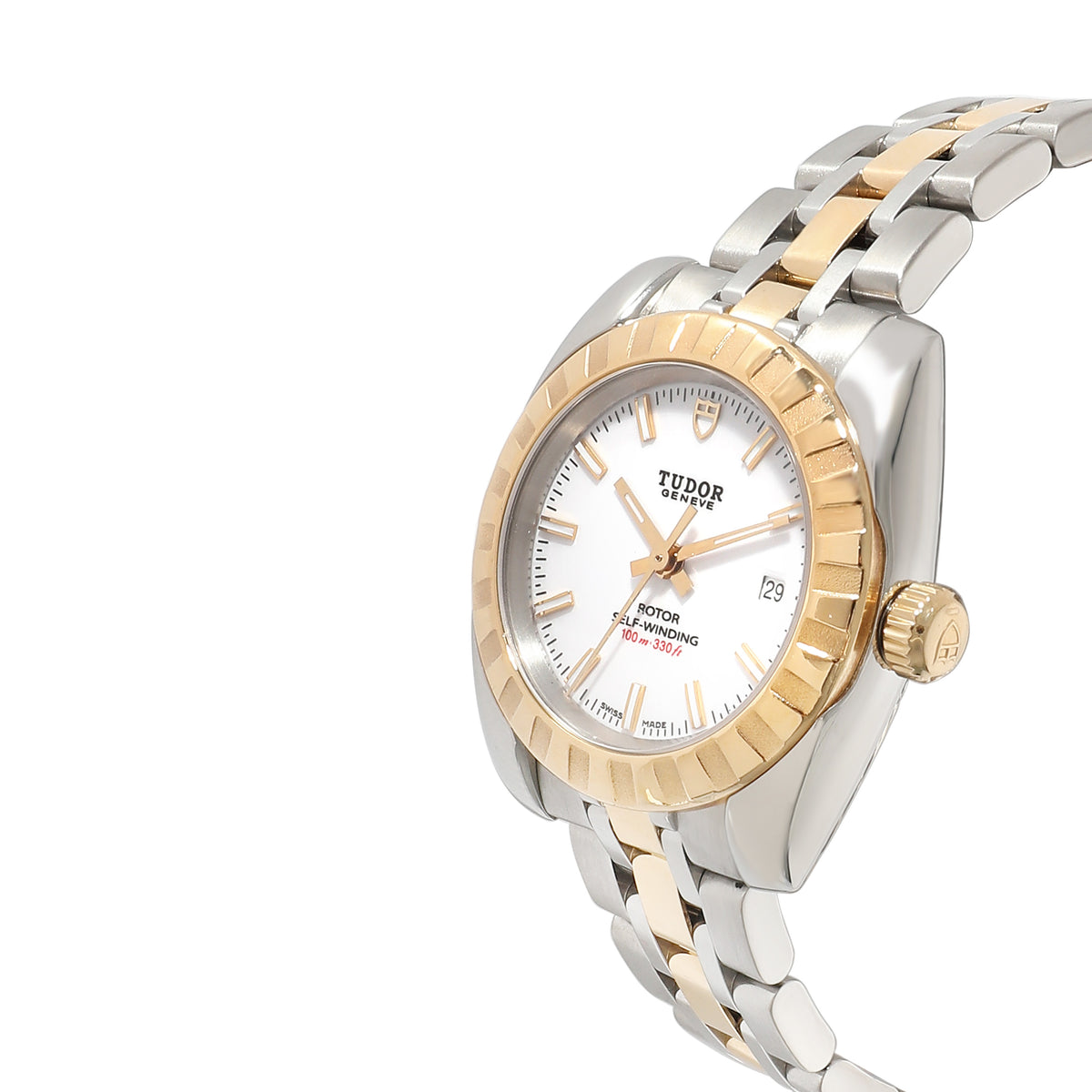 Tudor Classic 22013 Women's Watch in 18kt Stainless Steel/Yellow Gold