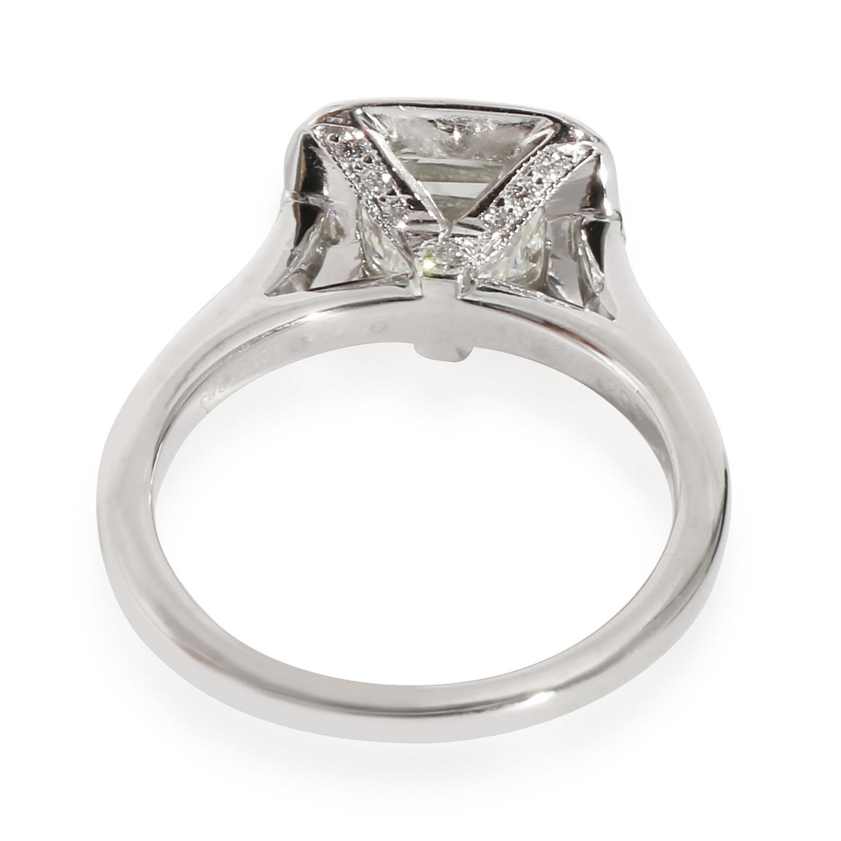 Tiffany & Co. Legacy Diamond Engagement Ring in Platinum H VS1 2 CTW