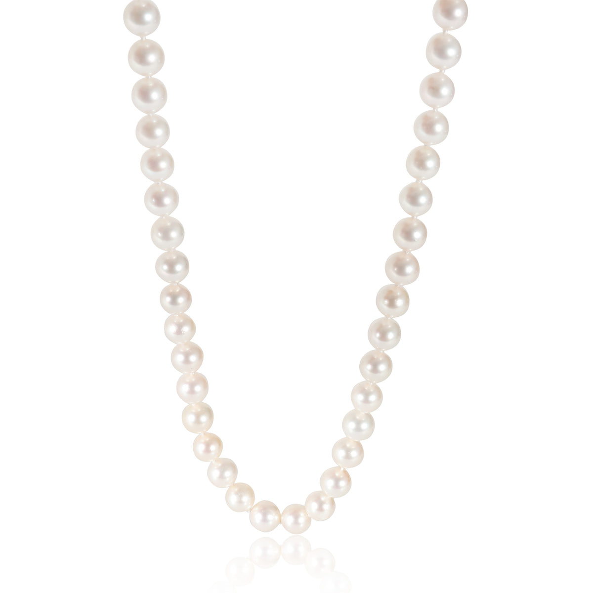 Tiffany & Co. Tiffany Essential Pearls Necklace in 18k White Gold