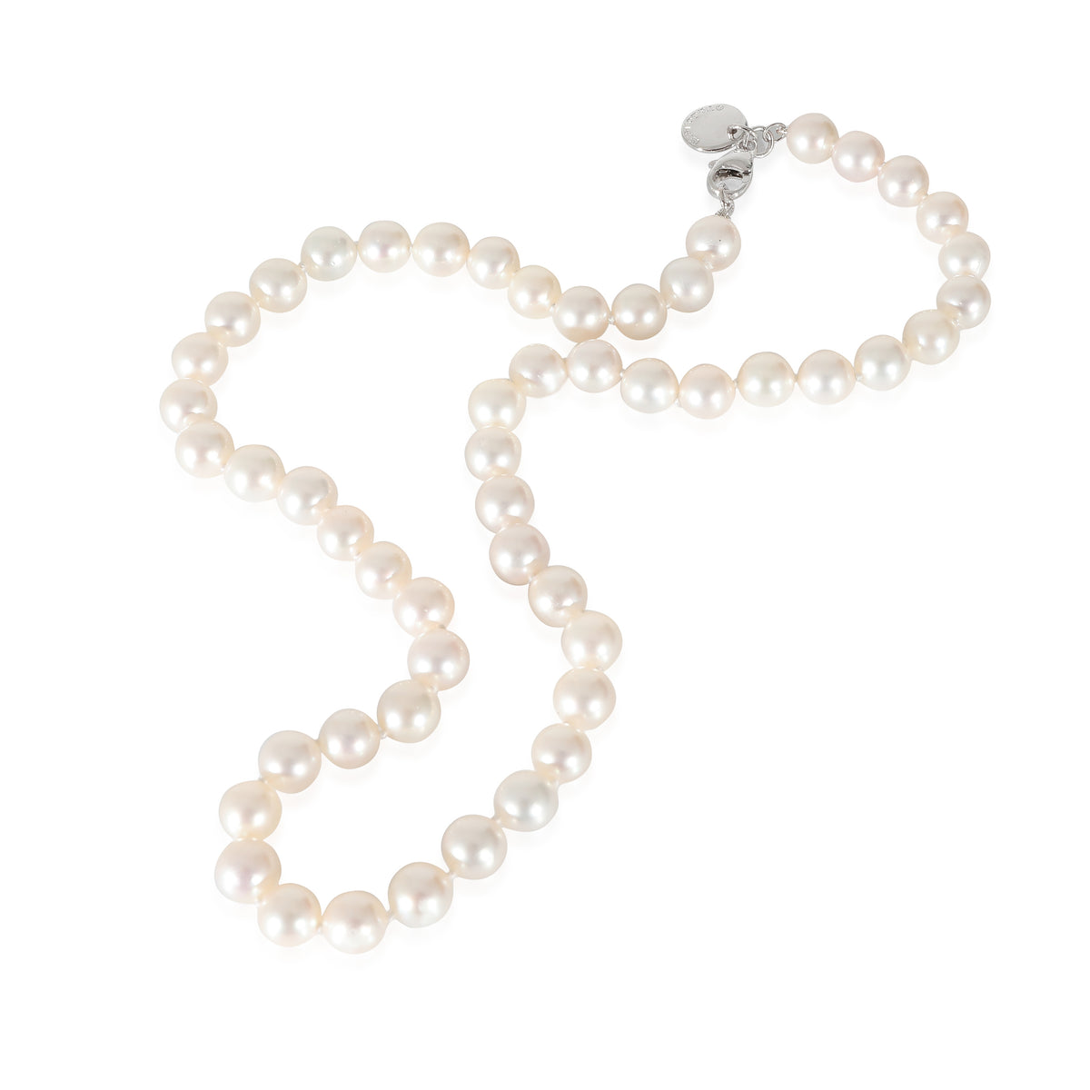 Tiffany & Co. Tiffany Essential Pearls Necklace in 18k White Gold