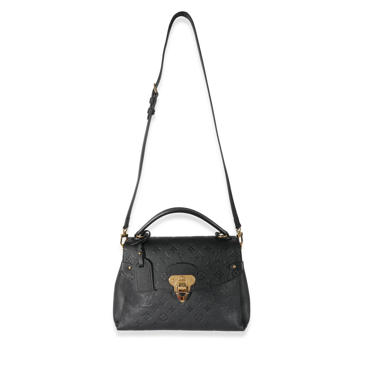 Louis Vuitton Black Monogram Empreinte Georges MM