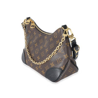 Louis Vuitton Black Monogram Canvas Boulogne NM