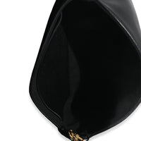 Louis Vuitton Black Calfskin Love Note Chain Clutch 