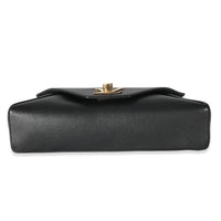 Louis Vuitton Black Calfskin Love Note Chain Clutch 