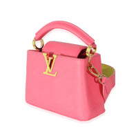 Louis Vuitton Dragonfruit Cedrat Taurillon Mini Capucines